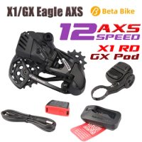 SRAM X1 GX Eagle AXS 12 Speed 12V Rear Derailleur POD Shifter Right wireless electric Transmission Groupset Bicycle accessories