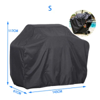 Outdoor Picnic Rainproof Grill Cover Dustproof Waterproof Grill Cover Weber Heavy Duty Charcoal Grill Accessories