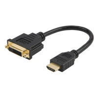 Bi-Directional HDMI Male to DVI(24+1)Female Cable,1080P DVI to HDMI Conveter,3D,Compatible with HDTV,PS3,PS4,DVD,Nintendo Switch