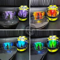 หมวกกันน็อค Visor สำหรับ ARAI RX-7X RX7X XD NEO รุ่นรถจักรยานยนต์หมวกกันน็อค Visor RX7X CORSAIR-X RX-7V หมวกกันน็อค Visor อุปกรณ์เสริมอะไหล่