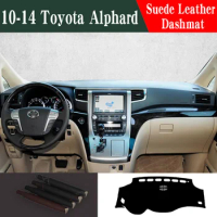 For 10 11 12 13 14 Toyota Alphard instrument panel Mat Dashboard ranger Dashboard Anti Slip Anti Cover Pad