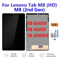 OEM LCD For Lenovo Tab M8 HD 8505X 8505F 8505FS Touch Screen Display Assembly Replacement For Lenovo Tab M8 (2nd Gen) LCD