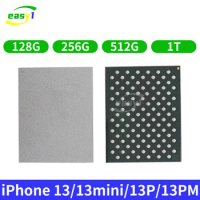 Nand Flash IC For IPhone 13 Pro Max 13Mini Memory Chip 128G 256GB 512 1TB Harddisk HDD 13PRO 13Promax Phone Parts Replacement