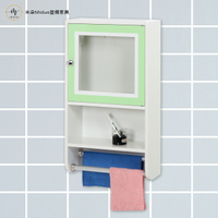 壓克力單門塑鋼浴室吊櫃 防水塑鋼家具【米朵Miduo】
