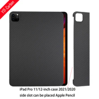 YTF-Carbon Real carbon fiber protective case For Apple iPad Pro 11“ Case (2020) Tablet Books iPad Mini 6 in (2021) shell