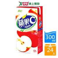 黑松蘋果C300ml*24【愛買】