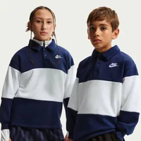NIKE K NSW Club Rugby French Terry LBR [IF2298-410] L MIDNIGHT NAVY/SAIL/WHITE/WHITE
