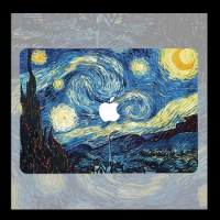 Starry Night Art Anime Star Cases For Apple Macbook Air 13 15 M2 M1 Pro 13 14 16 Mac Hard Shell Retina A2681 A2337 A2338 Laptop