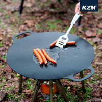 KAZMI KZM黑皮不沾大烤盤/燒烤盤/鐵板煎盤 含收納袋 60cm K20T3G004