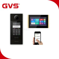 Apartment Two Ways Intercom 7 inch Wired Color Video Door Phone / Door Bell / Video Door Bell intercom for Villa