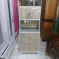 rak piring naiba 2 pintu / rak piring plastik / rak piring alumunium / rak piring modern