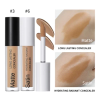 Long Lasting Concealer Dermacol Base Makeup Full Coverage Concealing Liquid Foundation Cream for Fac