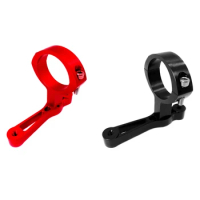 2Pcs Water Bottle Cages Adaptor Aluminum Alloy Holder For Brompton Folding Bike Accessories-Red &amp; Black