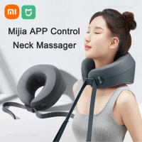 Xiaomi Mijia Smart Neck Massager Shoulder and Neck Integrated Massage Hot Compress Work With Mi Home APP Control MJNKAM01SKS