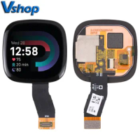 LCD Screen For Fitbit Versa 4 / Sense 2 Digitizer Full Assembly Smartwatch LCD Display Replacement Parts