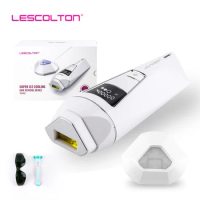 lescolton IPL Laser Hair Removal Machine UV ICE Cold Epilator Permanent Home Bikini Trimmer Electric Photorejuvenation Depilador