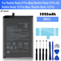 New 100% high capacity BN53 Battery For Redmi Note 9 Pro Max/ Redmi Note 9 Pro 4G Global /Redmi Note 10 Pro Max phone Batteries