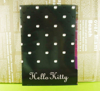 【震撼精品百貨】Hello Kitty 凱蒂貓 5格文件夾 黑小頭【共1款】 震撼日式精品百貨
