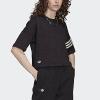 Adidas Adicolor HM1758 女 短袖 上衣 T恤 國際版 休閒 寬鬆 棉質 舒適 穿搭 黑