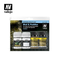 √ vallejo AV水性舊化液 稠泥漿系列 泥水坑 套裝 4*35ML 73189