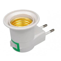Fitting Colok Fiting lampu tidur Fitting lampu E27 + Saklar Colokan