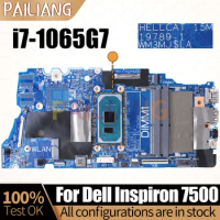 For Dell Inspiron 7500 Notebook Mainboard Laptop 19789-1 i7-1065G7 0DG9M2 Motherboard Full Tested