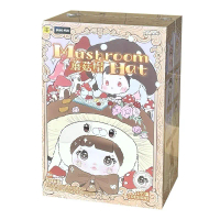 Blindbox Plush Nommi 400 Mushroom Hat Series