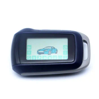 2-way A92 LCD Remote Controller Key Fob Chain /Keychain for Russian Version Two Way Car Alarm System Starline A92