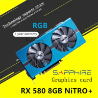 SAPPHIRE RX 580 8G NiTRO+ GAMING Video Cards Radeon RX 580 8G Graphic Card RGB