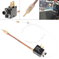 Precision Mist Coolant Lubrication Spray System with 20cm Copper Pipe for Metal Cutting Engraving Cooling Machine / CNC Lathe