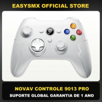 EasySMX 9013 Pro Wireless Gamepad, Bluetooth Controller for PC, Nintendo Switch, Phone, Android TV, with Hall Triggers, White