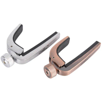 Gitar Capo Logam, Bahan Aloi Aluminium, Aksesori Guitar, Bahagian Gitar, Capo Gitar