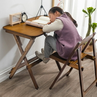 孩書桌寫字桌折疊桌學生課桌椅套裝兒童學習桌椅可升降家用