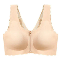 Front Fastening Mastectomy Bra Comfort Pocket for Silicone Breast Forms