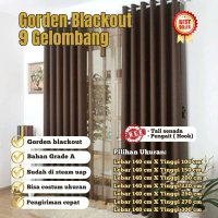 khusus gorden 9 gelembung bahan serat safron blackout safron doff