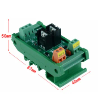 hot sale 2 channels PLC amplifier Board 2-channel PLC board control panel PLC board and Transistor module for arduino