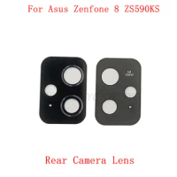 Rear Back Camera Lens Glass For Asus Zenfone 8 ZS590KS Camera Glass Lens Repair Parts