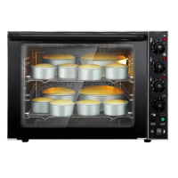 Countertop Bakery Equipment Hornos Electric Convection Oven Stainless Steel SY Horno Para Carbon 4500 Cake/biscuit Oven 4 Trays