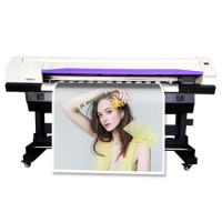 1.6m XP600 Eco Solvente Printer Self Adhesive Vinyl and Tarpaulin Eco Solvent Printing Machine