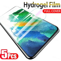 5Pcs Hydrogel Film For Xiaomi Redmi Note 9 10 11 12 Global 8 Pro Screen Protector Redmi Note 9S 10S 11S 9A 9C 12C 13C 9T 10T 8T