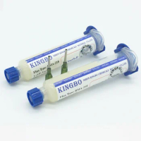 Newest Kingbo RMA-218 Flux Paste high quality Solder Flux for BGA solder station Soldering Tin Cream +2Needles