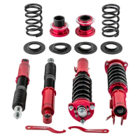 4PCS Coilover Adjustable heigh Spring Struts For Honda Civic 2006-2011 Coilover Shock Absorbers Struts Coil Spring Suspenison
