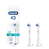 【德國百靈Oral-B-】電動牙刷 iO微震精準清潔刷頭2入