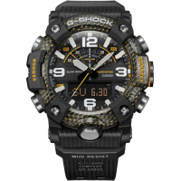 【CASIO 卡西歐】G-SHOCK 極限運動 藍牙錶 多功能錶 雙顯腕錶 手錶 指針錶(GG-B100Y-1A)