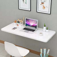 摺疊桌子壁掛牆上多功能家用小戶型靠牆窄桌連壁書桌長方形摺疊桌