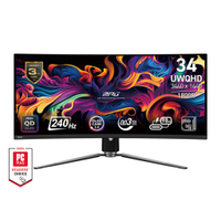 MSI 微星 MPG 341CQPX QD-OLED 34型 UWQHD 240Hz HDR 曲面電競螢幕