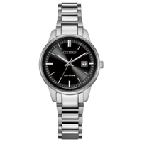 CITIZEN星辰錶 EW2591-82E 現代簡約光動能腕錶/ 黑面29mm｜樂天全館特惠中★指定刷卡回饋10%