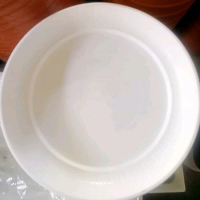 Tatakan pot putih 27cm / tatakan murah / anggun bunga florist