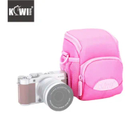 Kiwi Pink Camera Case Bag for SONY RX10 IV RX10 III RX10 II A7R II A7S II A6000 A6300 A6500 A5000 Canon G1X Mark III EOS M100