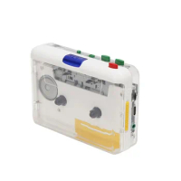Portable Tape Player USB Cassettes Recorder Cassette to MP3 / CD Converter via USB Compatible with Laptops and Personal Computer